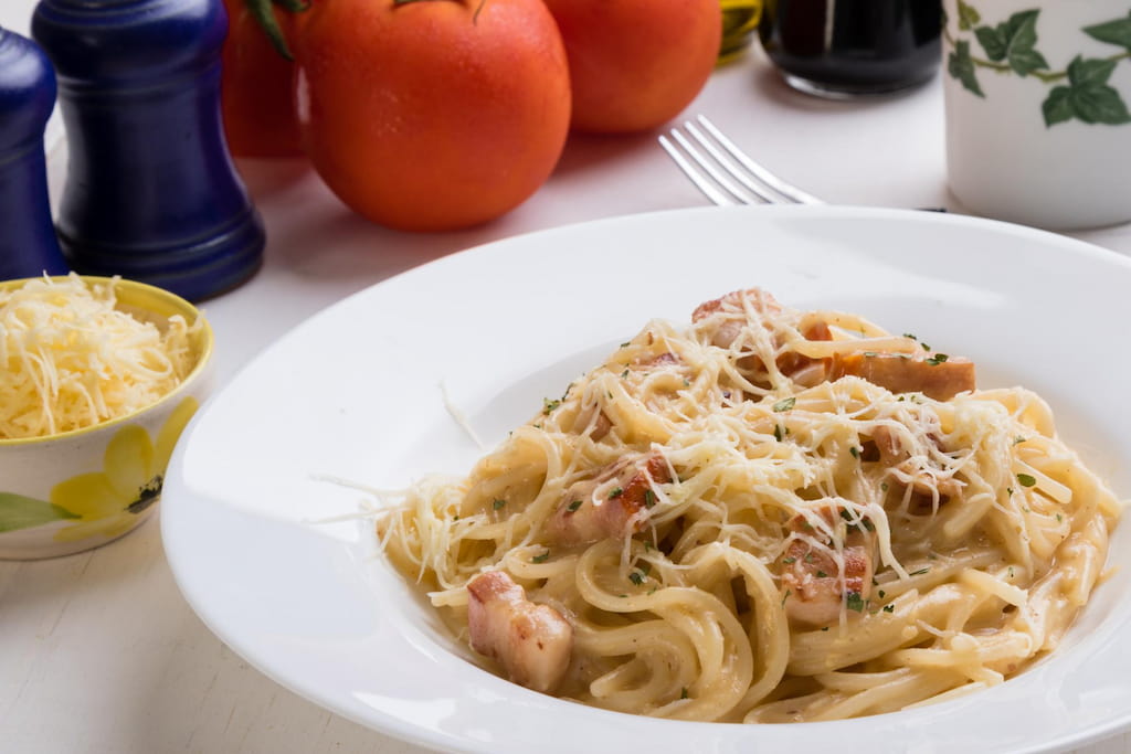 carbonara cremosa autentica
